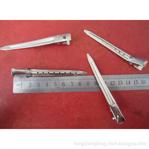 Manufacturer Supply 9cm Long Metal Hair Alligator Clips